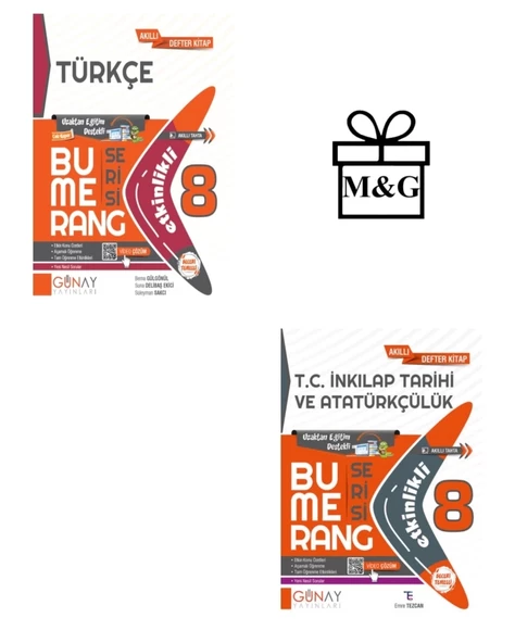 BUMERANG LGS 8. Sınıf Etkinlikli Türkçe ve İnkılap Tarihi