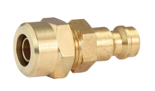 Pnömatik Sarı Stoper Otomatik Rekor Somun Sıkmalı Uç T21 - 6x8