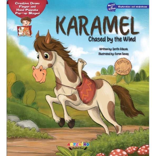 KARAMEL CHASED BY THE WIND Şerife GÖKCE ürün görseli