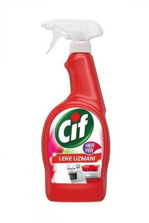 Cif Heryer Leke Uzmanı Kırmızı Sprey 750 Ml - Resim 2