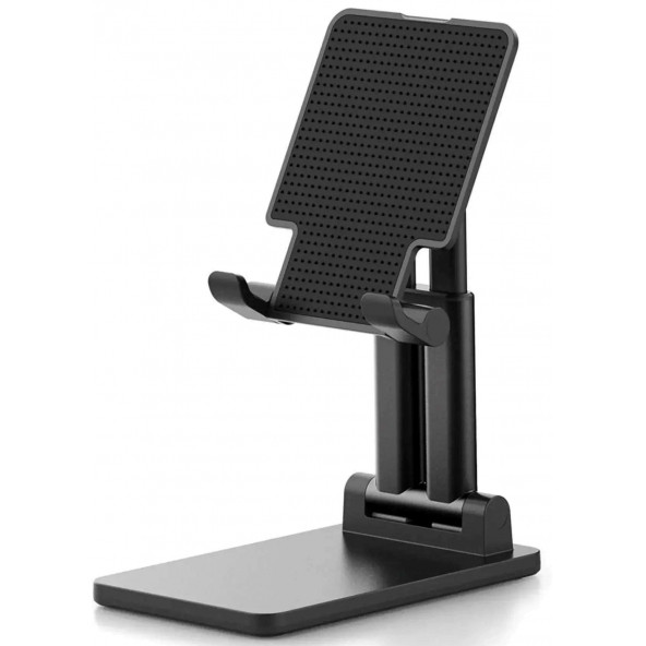 MEKs'ten Masaüstü Telefon Standı Yükseklik ve Bakış Açısı Ayarlanabilir Telefon Tutucu ve Tablet Standı Siyah
