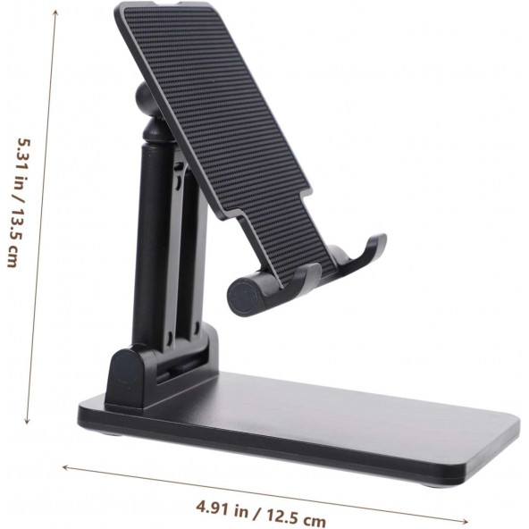 MEKs'ten Masaüstü Telefon Standı Yüksekliği ve Bakış Açısı Ayarlanabilir Telefon Tutucu ve Tablet Standı ÇB - 2
