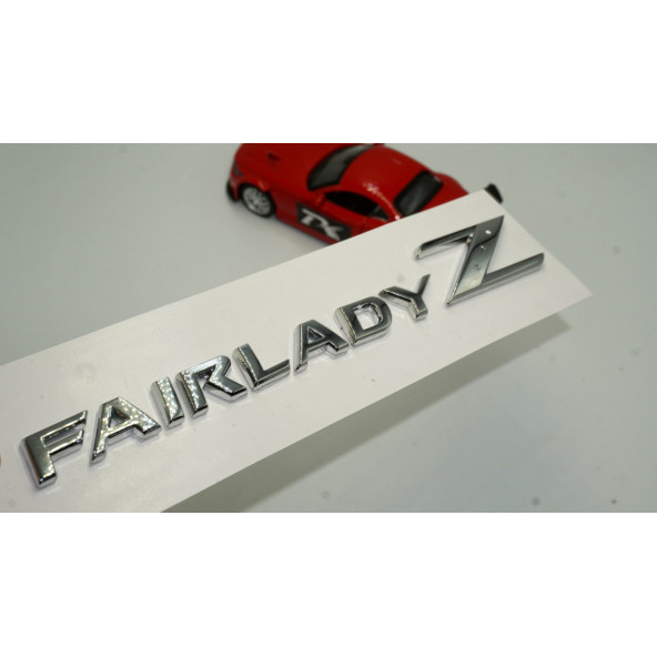 Nissan Fairlady Z 350Z 370Z Z33 Z34 Bagaj Gümüş Krom Yazı Logo