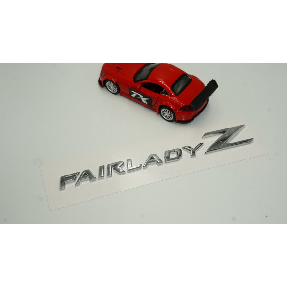 Nissan Fairlady Z 350Z 370Z Z33 Z34 Bagaj Gümüş Krom Yazı Logo - 2