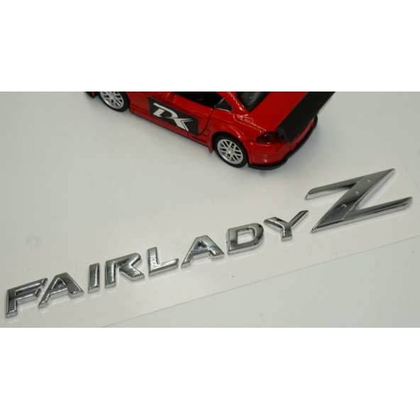 Nissan Fairlady Z 350Z 370Z Z33 Z34 Bagaj Gümüş Krom Yazı Logo - 3