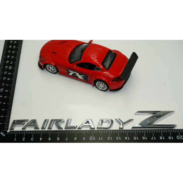 Nissan Fairlady Z 350Z 370Z Z33 Z34 Bagaj Gümüş Krom Yazı Logo - 4