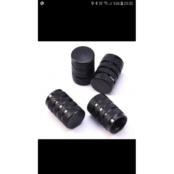 SİBOP KAPAĞI 4 TAKIM METAL - SİYAH - 5