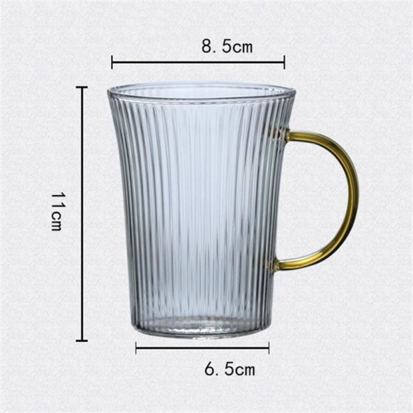 Rossel Premium Gold Detaylı Cam Bardak SA6868 - 2