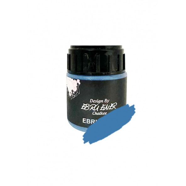 Ebru Ener Chalkee Boya Ebru Mavi 120 ml.