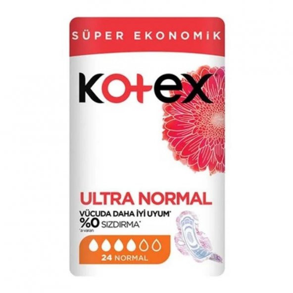 Kotex Ultra Normal Ped 24 Adet