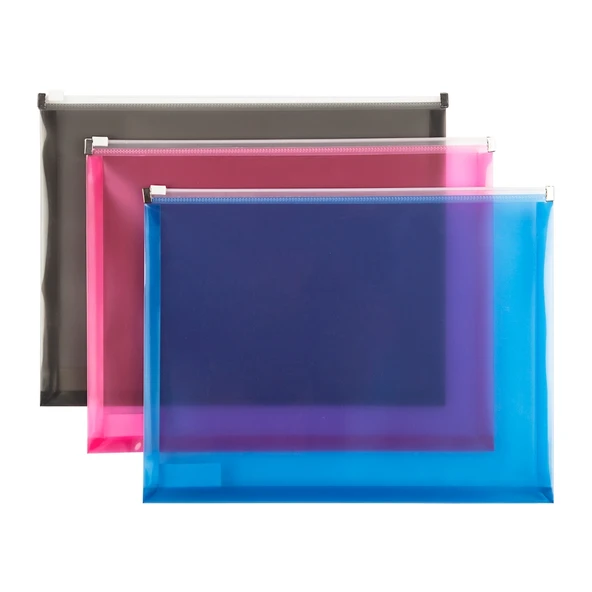 Bigpoint Körüklü Döküman Dosyası A4 Dumanlı 5'li Poşet ürün görseli