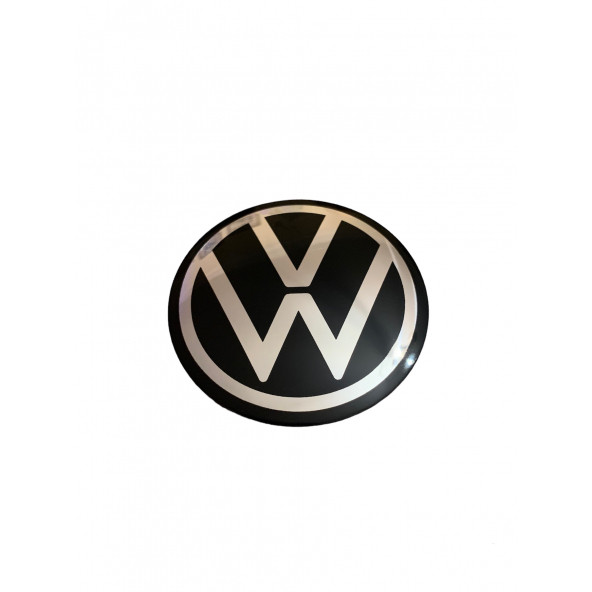 VOLKSWAGEN YENİ NESİL 56 MM JANT LOGO STICKER ürün görseli