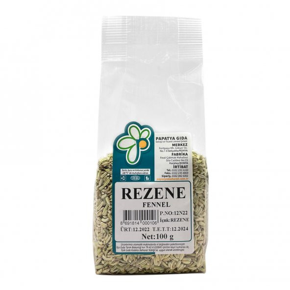 Papatya Gıda Rezene 100 g e ürün görseli 1