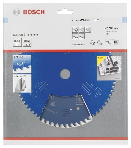 Bosch - Expert Serisi Alüminyum için Daire Testere Bıçağı 190*20 mm 56 Diş - 2