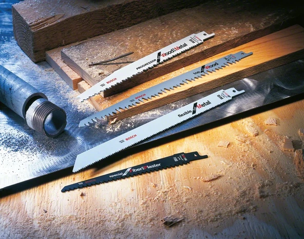 Bosch - Heavy Serisi Ahşap Ve Metal için Panter Testere Bıçağı S 1111 DF - 5'li - 3