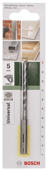 Bosch - SDS-Quick, Uneo için Çok Amaçlı Matkap Ucu 5*100 mm - 2
