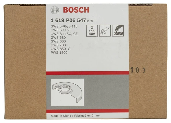 Bosch - Taşlama için Siperlik 115 mm - 2