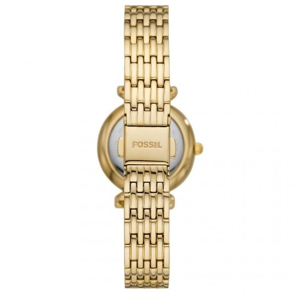 FOSSIL FES5309 ALTIN KAPLAMA TAŞLI KADIN KOL SAATİ - 3