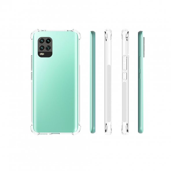 Xiaomi Mi 10 Lite Kılıf Nitro Anti Shock Silikon Kılıf - 3