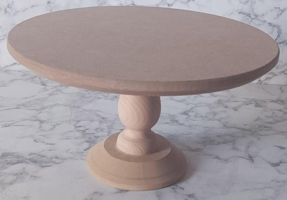 Hobi Adn 90191 Pasta Sunum HAM 3LÜ Set Kutuda Sevk El Yapım - 9