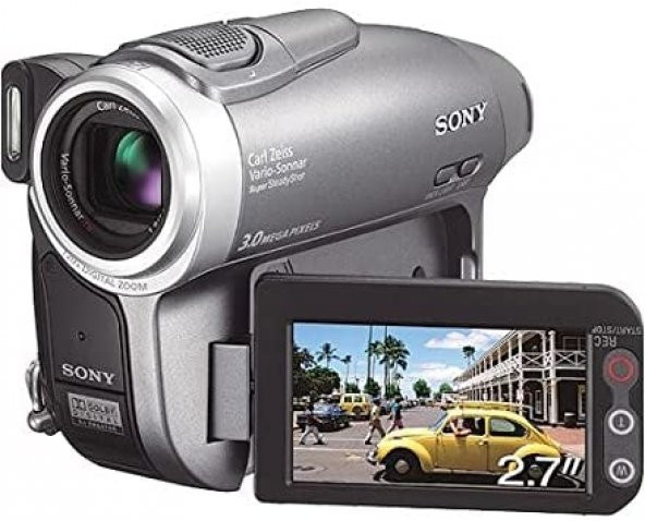 Sony DCR-DVD803E 120x Zoom Video Kamera (Bataryasız)
