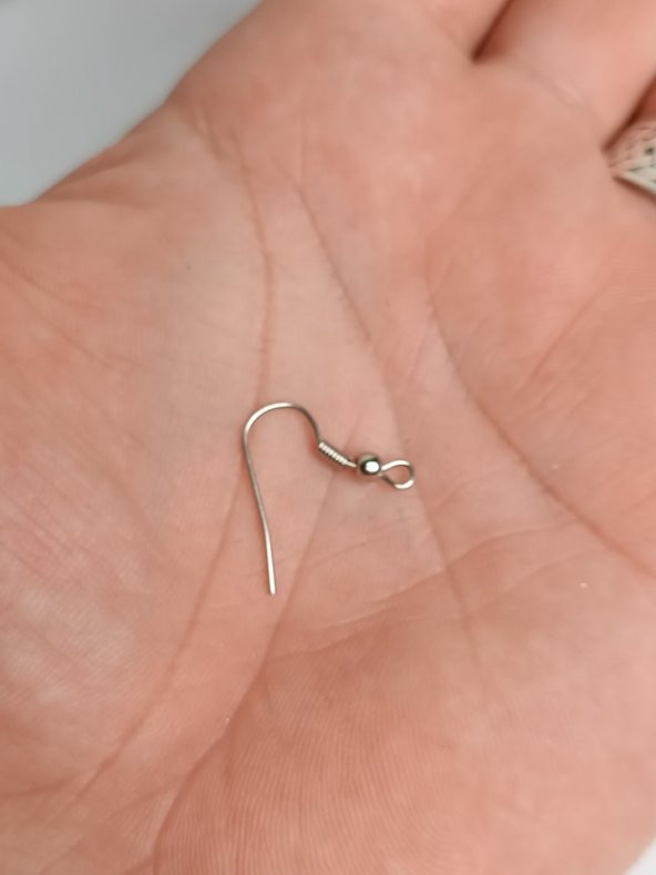 Çengel Küpe Aparatı Gümüş Renk 1Kg 5000 Adet - 5