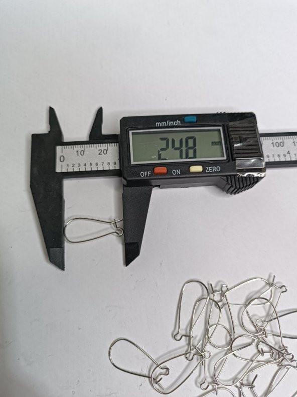 D Tipi Çengel Küpe Aparatı Gümüş Renk 1Kg 5000 Adet - 6