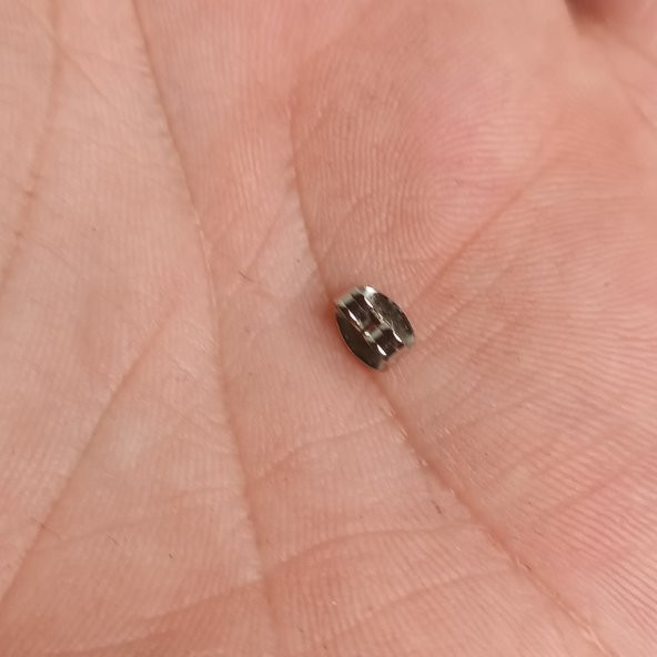 Nikel Kaplama Kelebek Tipi Küpe Arkalığı Tıkacı 5000 Adet - 6