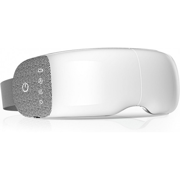 PERLEVI Göz Masaj Aleti - Bluetooth Müzikli Isıtmalı Göz Maskesi