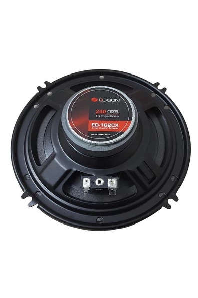 Ed-162cx 16 Cm Coaxial Çifti 480 Watt Oto Hoparlör Xv Sound - 2