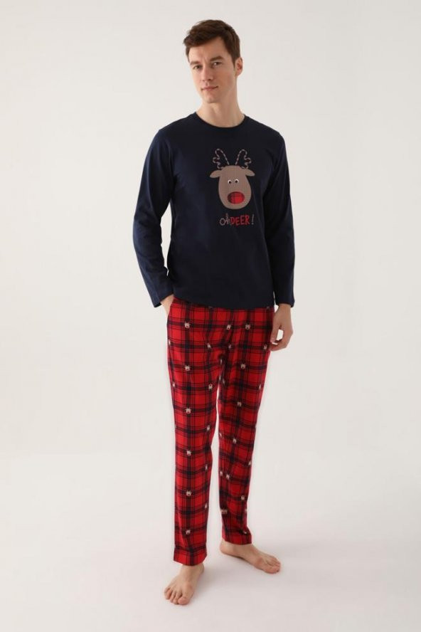 Arnetta AR2752S Erkek Yetişkin Kışlık Pijama Takımı