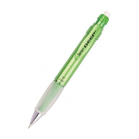 Serve Deep Mekanik Uçlu Kalem 0.7 Mm Metalik Fıstık Yeşil