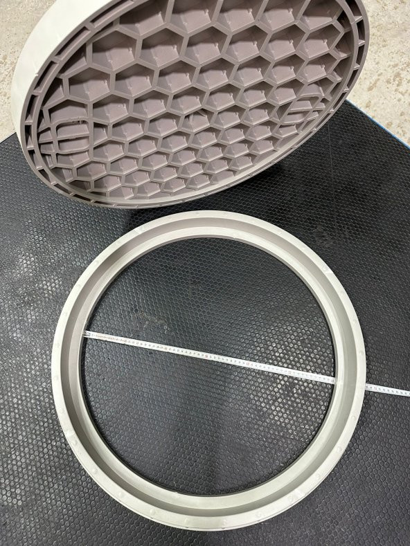 650 mm Yuvarlak Rögar Kapağı / Çerçeve + Kapak - 3