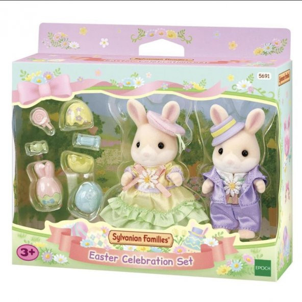 Sylvanian Families Bayram Seti 5691,Paskalya Kutlaması Oyun Seti - 2
