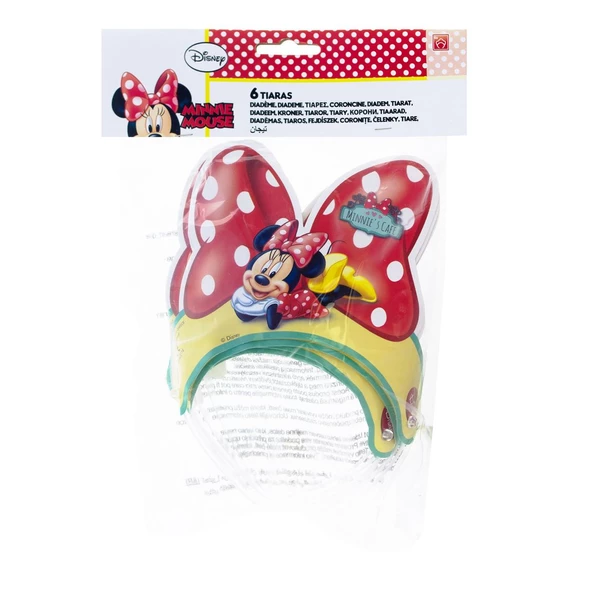Disney Minnie Mouse (Disney Mini Fare) Taç 6 Adet - 2