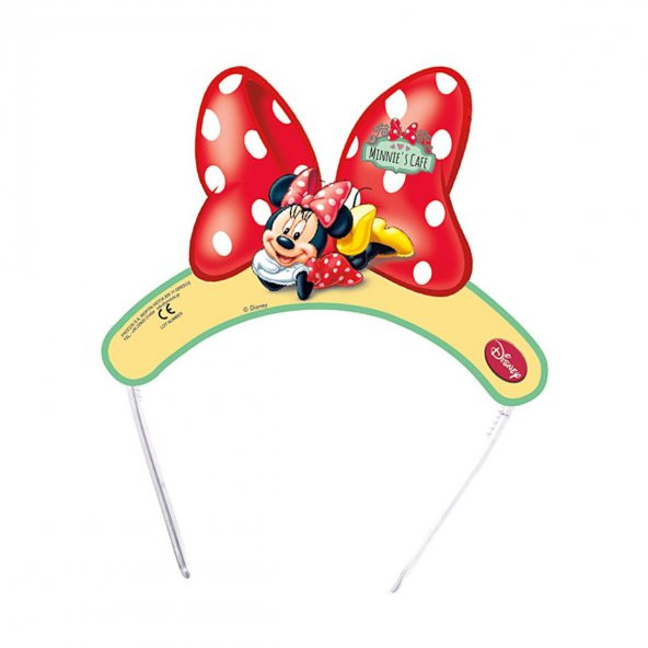 Disney Minnie Mouse (Disney Mini Fare) Taç 6 Adet