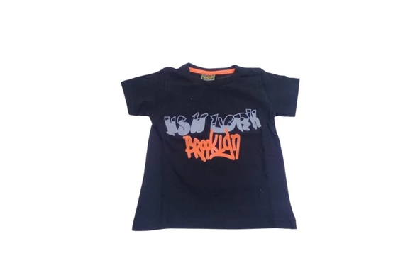 CMK ÖN ARKA BASKILI ERKEK ÇOCUK T-SHİRT - 4