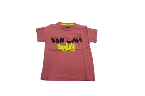 CMK ÖN ARKA BASKILI ERKEK ÇOCUK T-SHİRT - 8