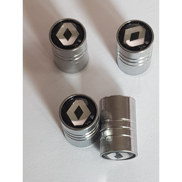 SİBOP KAPAĞI 4 TAKIM METAL RENAULT - KROM - 2