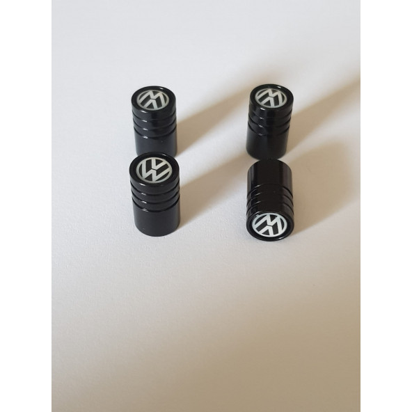 SİBOP KAPAĞI 4 TAKIM METAL WOSVAGEN - SİYAH - 3