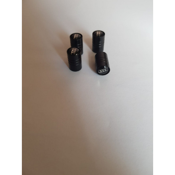 SİBOP KAPAĞI 4 TAKIM METAL AUDİ - SİYAH - 2