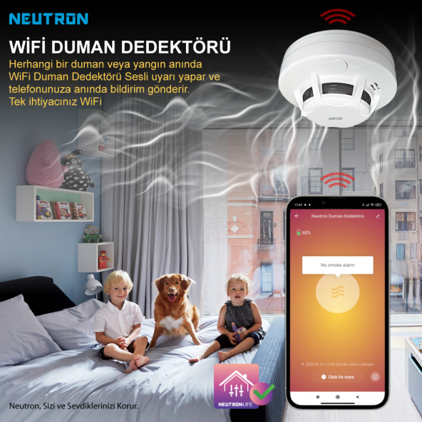 Neutron Wifi Duman Dedektörü - 4