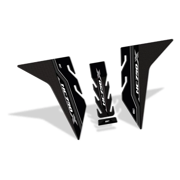 GP Kompozit Honda NC 750 X 2021-2024 Uyumlu Tank Pad Seti Nardo Gri - 2