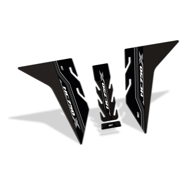 GP Kompozit Honda NC 750 X 2021-2024 Uyumlu Tank Pad Seti Nardo Gri - 4