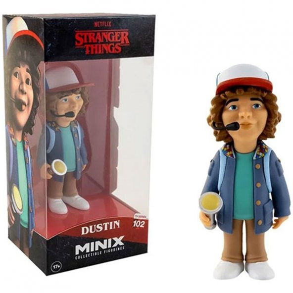 Minix Stranger Things Dustin Koleksiyon Figürü MNX12000