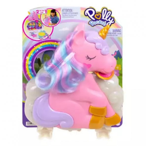 Polly Pocket Tek Boynuzlu Atın Gökkuşağı Salonu