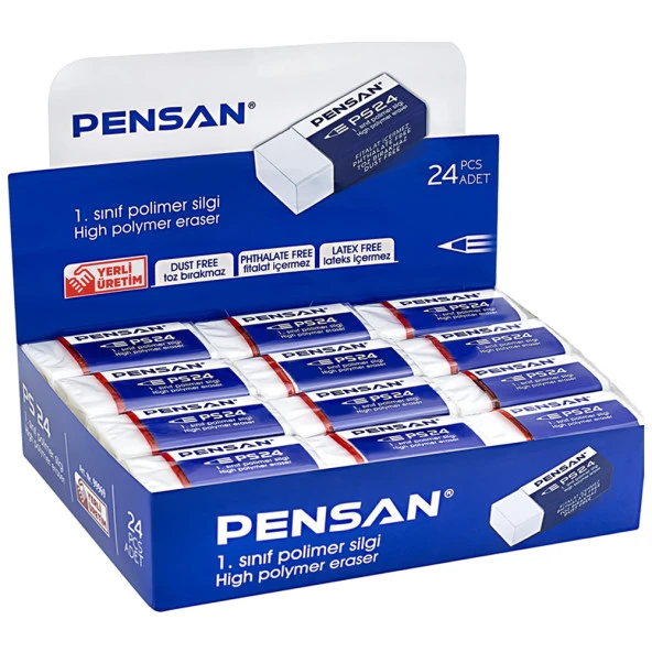 Pensan Silgi Beyaz 24 Lü PSS-24 - 2