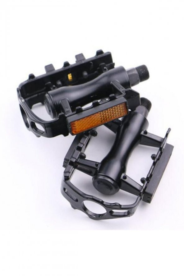 Bisiklet Reflektörlü Pedalı Sağ Sol Takım Pedal Seti - 2
