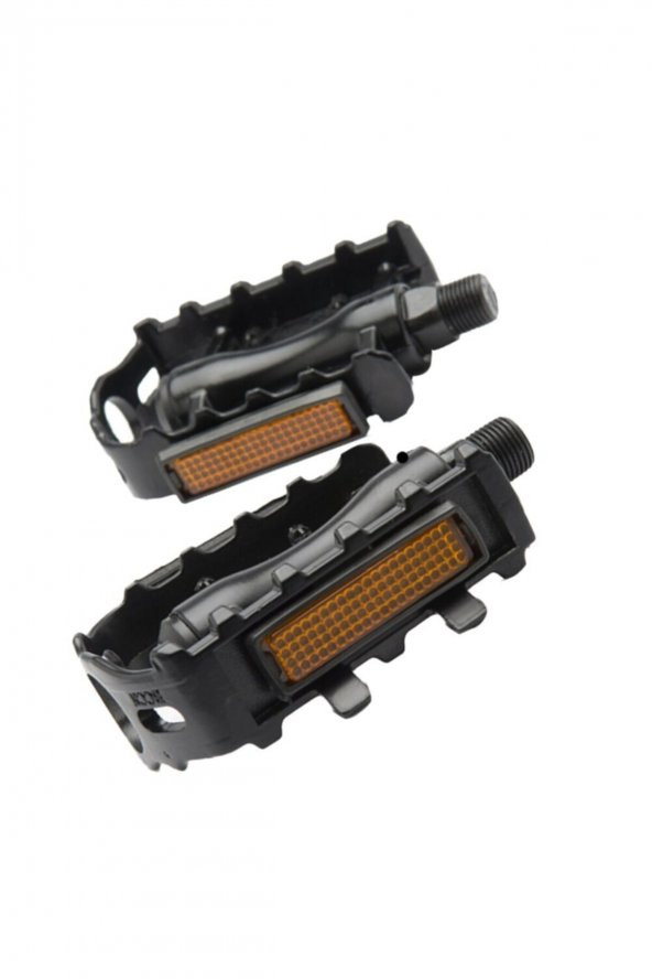 Bisiklet Reflektörlü Pedalı Sağ Sol Takım Pedal Seti - 6