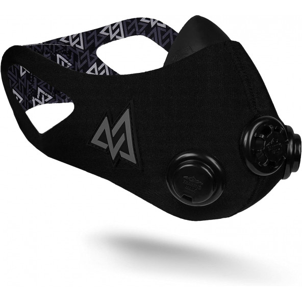 TRAININGMASK Yükseklik Eğitim Maskesi 2.0 - Fitness, Antreman - Siyah